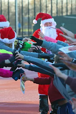 Mini Athletics Santa Fun Run!