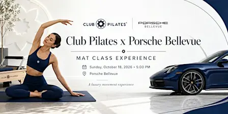 Club Pilates x Porsche Bellevue: Mat Class Experience