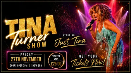 ✨ Queen of Rock n Roll – A Tina Turner Tribute ✨