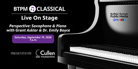 BTPM Classical Live  on Stage #44: Perspective: Saxophone & Piano