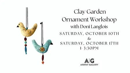 Clay Garden Ornament Workshop with Doni Langlois