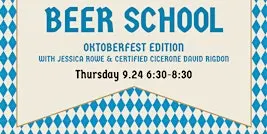 BEER SCHOOL: OKTOBERFEST