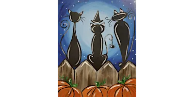 Spooky Trio - Paint and Sip in Fishkill | Classpop!™