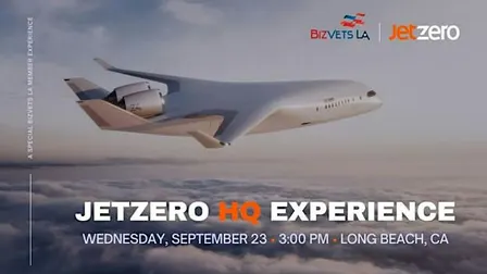 Jet Zero Tour & Happy Hour