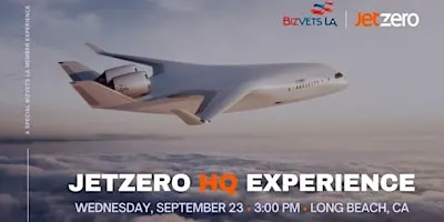 Jet Zero Tour & Happy Hour