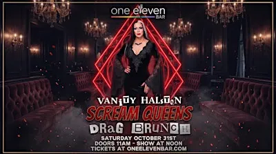 Scream Queens Drag Brunch with Vanity Halston - October 31st