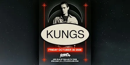 Kungs at It'll Do Club
