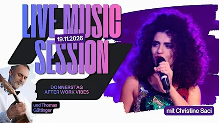 Live Music Session mit Christine Saci  ✨