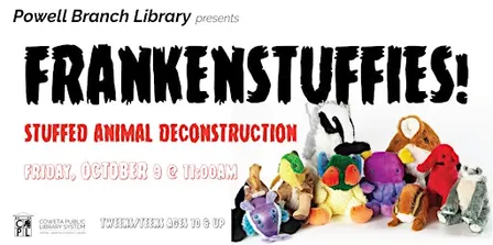 Frankenstuffies! Tween/Teen Stuffed Animal Deconstruction