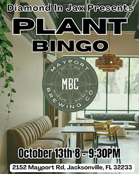 Plant Bingo (21+) - Mayport Brewing Company