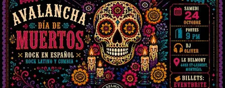 Avalancha: Día de Muertos – 10ª Edición | Rock en español, cumbia & ska