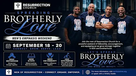 Men’s Emphasis Weekend: Spreading Brotherly Love