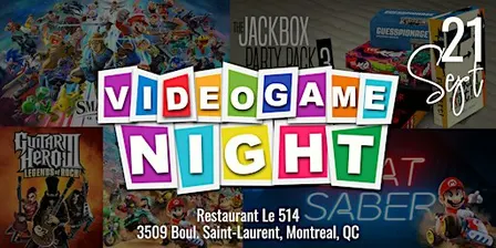 Game Night - Video Game Edition