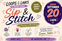 Loops & Links a Crochet Social Gathering - September
