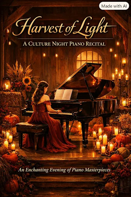 Harvest of Light — A Culture Night Piano Recital