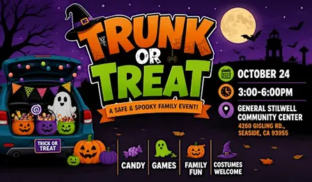 Presidio of Monterey DFMWR Trunk or Treat