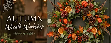Autumn Wreath Workshop at Garden Terrace