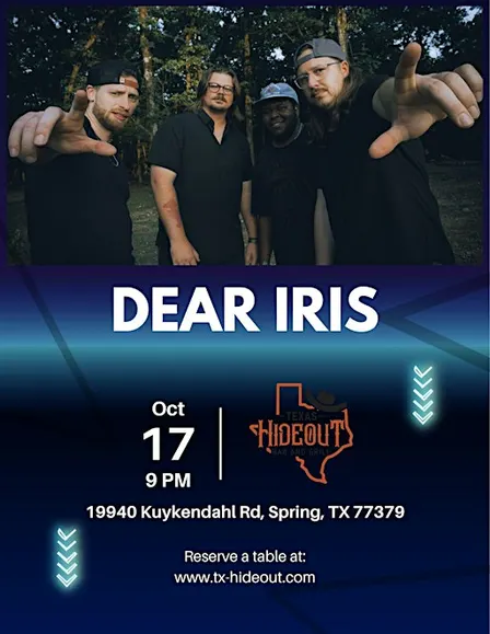 Texas Hideout Presents Dear Iris Live!