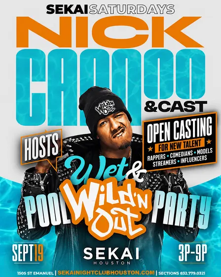 SEKAI SATURDAYS: Nick Cannon & Cast – Wet & Wild Pool Party + Open Casting