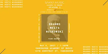 Brahms meets Noskowski - Piano Quartet