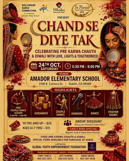CHAND SE DIYE TAK – Celebrating Pre-Karwa Chauth & Diwali