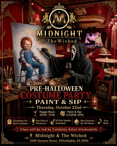 Costume Paint & Sip