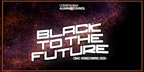 BLACK to the FUTURE: CBAC Homecoming 2026