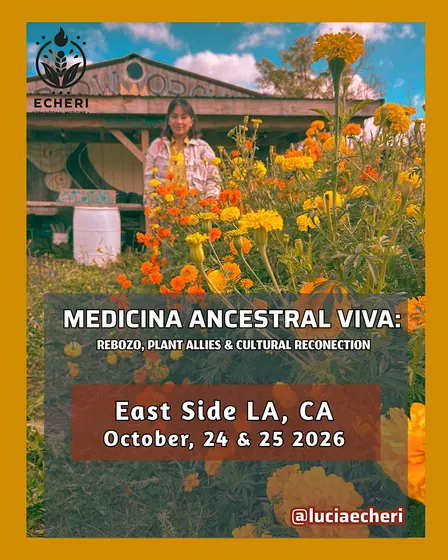 Medicina Ancestral Viva:  rebozo, plant allies & cultural reconection