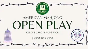 Mahjong Open Play @ Kelly's Cafe