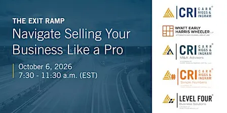 The Exit Ramp: Navigate Selling Your Business Like a Pro