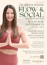 Flow & Social with B Nutritious X Social Dink