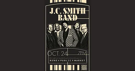 JC Smith Band Brings Award-Winning Blues to Reno Public Market