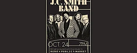 JC Smith Band Brings Award-Winning Blues to Reno Public Market