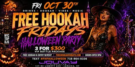 FREE HOOKAH FRIDAYS @ JOUVAY NIGHTCLUB