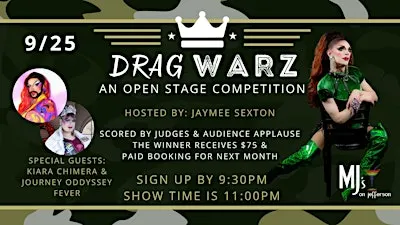Drag Warz September Edition