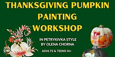 Thanksgivin Pumpkin Painting Workshop