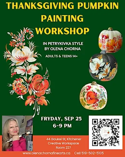 Thanksgivin Pumpkin Painting Workshop