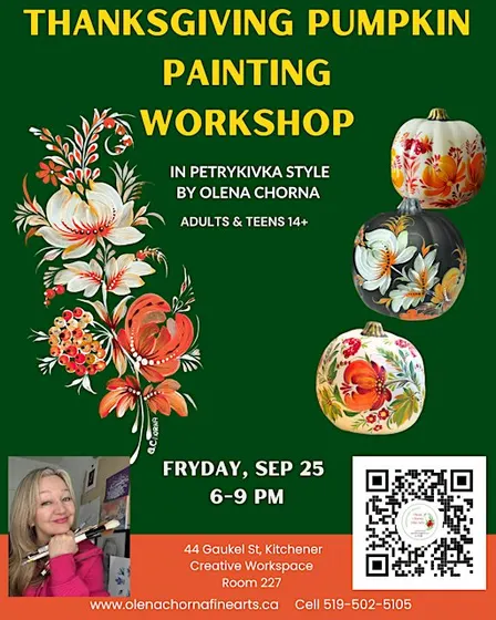 Thanksgivin Pumpkin Painting Workshop