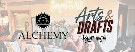 Arts & Drafts Paint Night @ Alchemy Wine and Beer