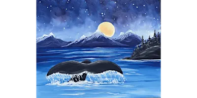 Whale Watching - Paint and Sip in Fishkill | Classpop!™