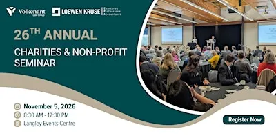 26th Annual Charities & Non-Profit Seminar