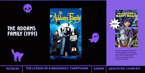 Disney's Legend of Sleepy Hollow & The Addams Family (1991)  ·  PG-13