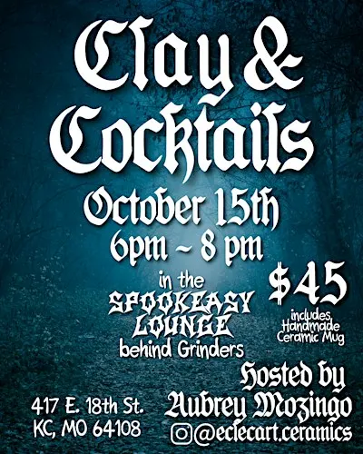 Clay & Cocktails with Eclecart