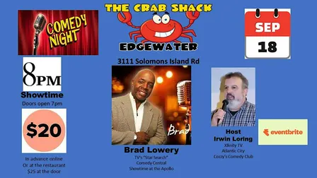 Third Friday Comedy at the Crabb Shack