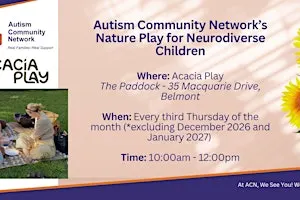 ACN's Nature Play for Neurodiverse Children & Families