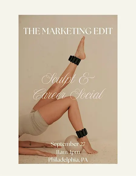 The Marketing Edit: Sculpt + Career Social