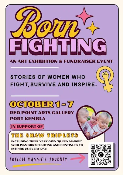 Born Fighting - Art Exhibition and Fundraiser
