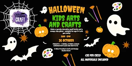 Halloween Kids Creative Crafts Workshop