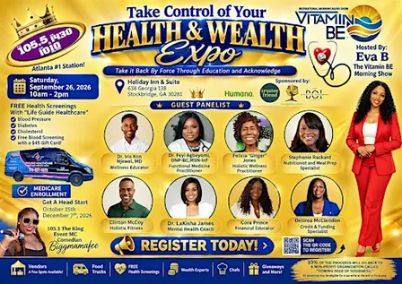 Take Control of Your Health & Wealth Expo