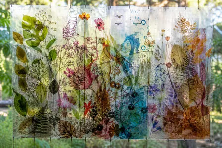 The garden in layers